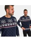Sweter z motywem norweskim