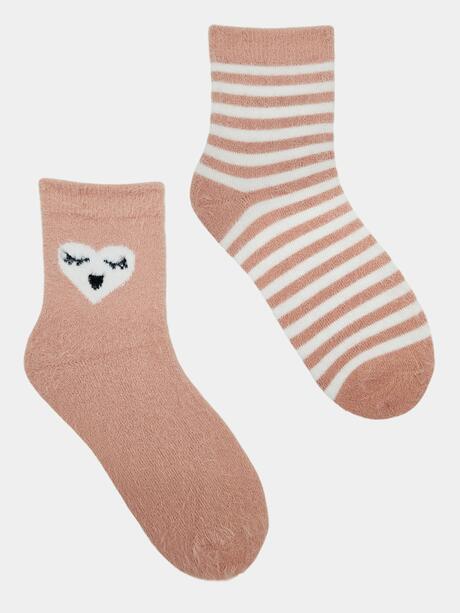 Skarpety futrzane 2-pak 39-41