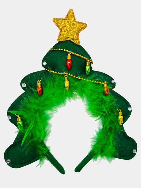 Opaska świąteczna choinka