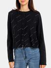 Sweter z cekinami