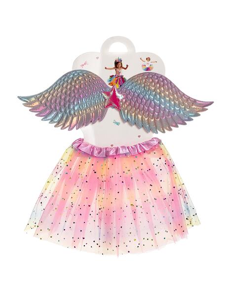 Tęczowy strój wróżki