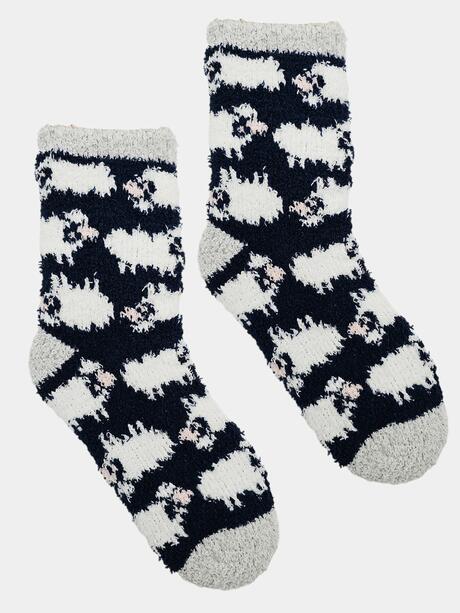 Puszyste skarpety boucle 35-38