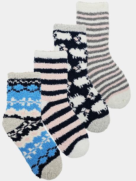 Puszyste skarpety boucle 35-38