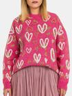 Sweter wzorzysty