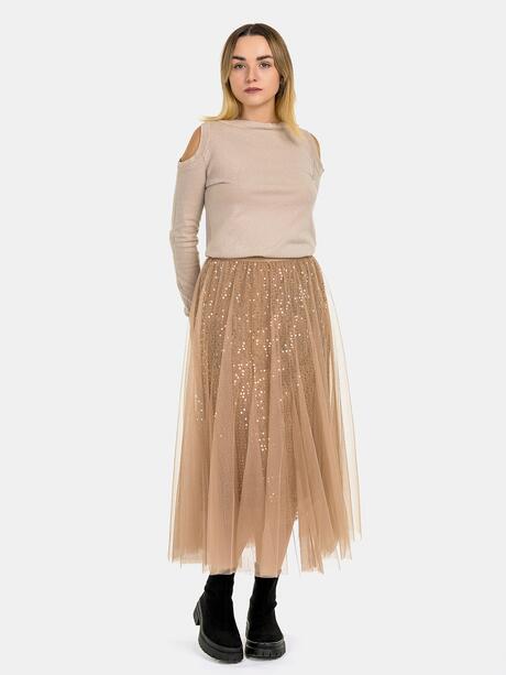 Spódnica z cekinami