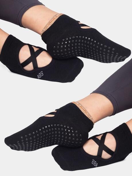 Skarpety do jogi z ABS 2-pak