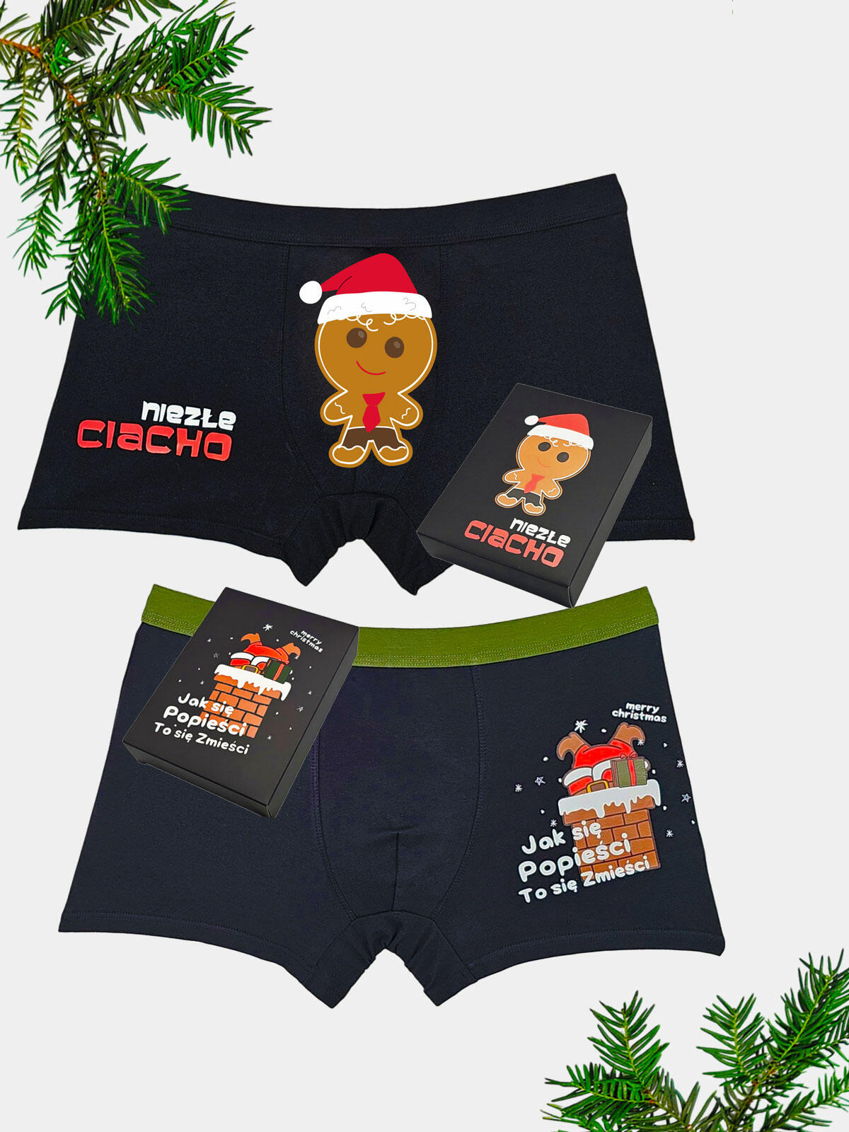 Bokserki świąteczne 2-pak M