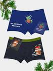 Śmieszne bokserki świąteczne 2-pak 2XL