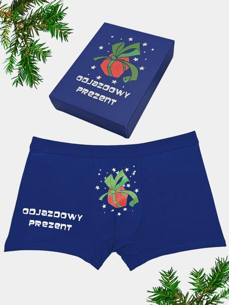 Śmieszne bokserki świąteczne 2-pak 2XL