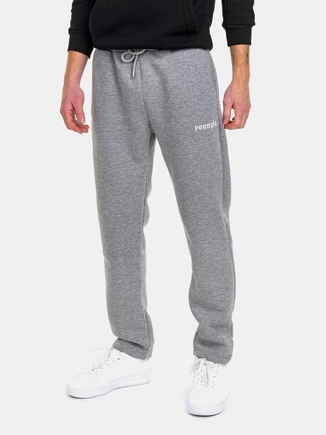 Dresowe spodnie ocieplane