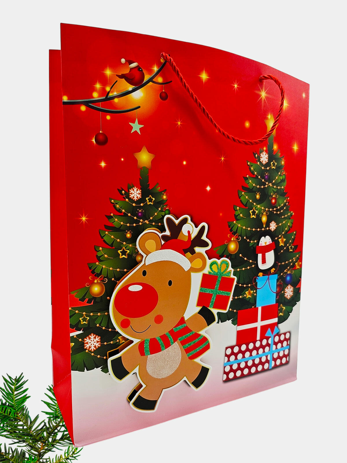 Świąteczna torba prezentowa