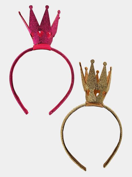 Opaska do włosów z koroną