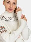 Sweter w norweski wzór
