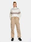 Sweter w norweski wzór