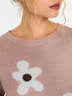 Sweter w kwiaty