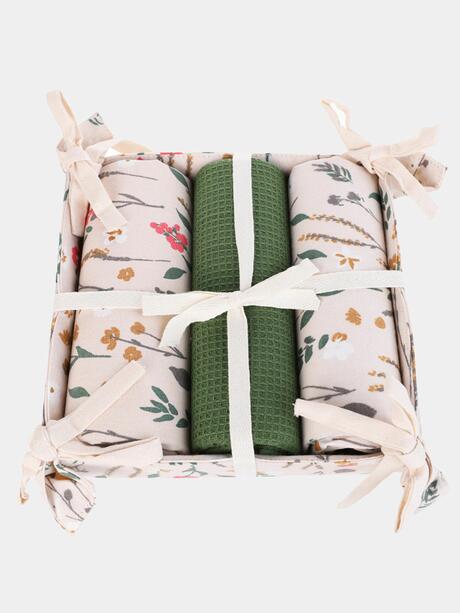 Zestaw 3 sztuki ręczników kuchennych