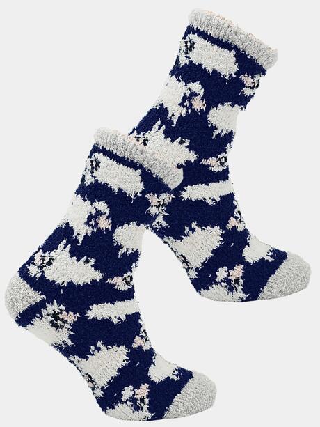 Zestaw puszyste skarpety boucle 2 pak 35-38