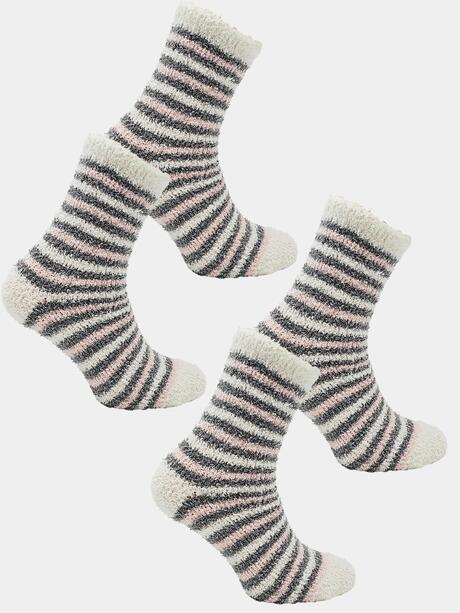 Zestaw puszyste skarpety boucle 2-pak 39-41