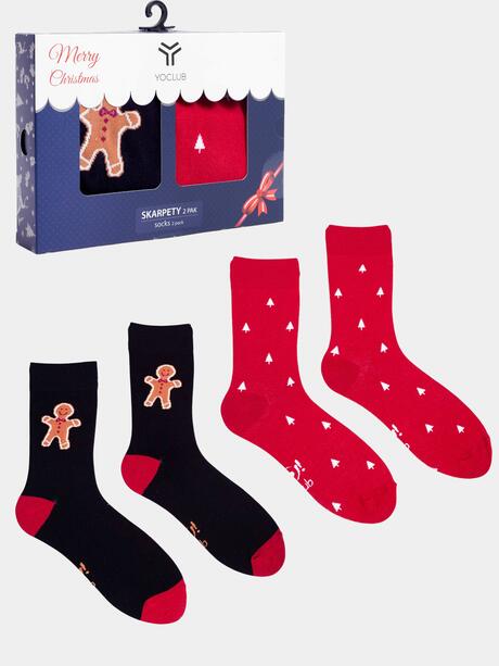 Skarpety świąteczne w pudełku 2-pak