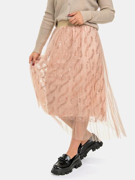 Spódnica tiulowa z cekinami