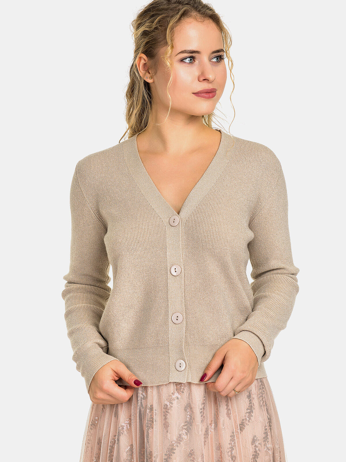 Sweter na guziki