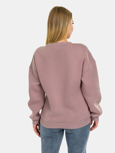 Bluza ocieplana w kwiaty