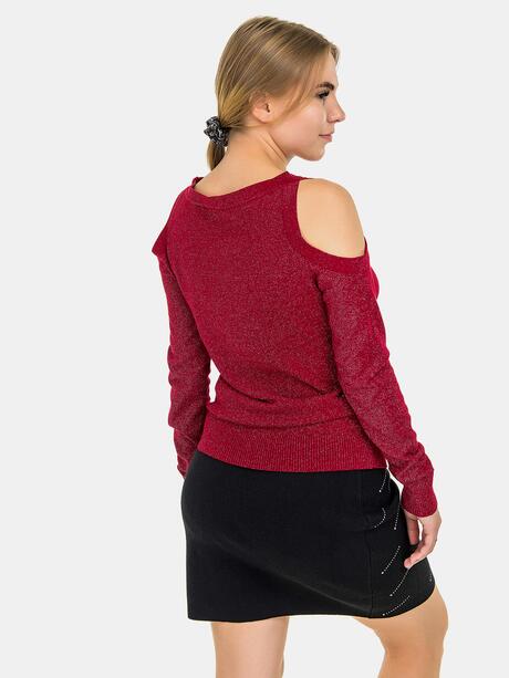 Bluzka z odkrytymi ramionami