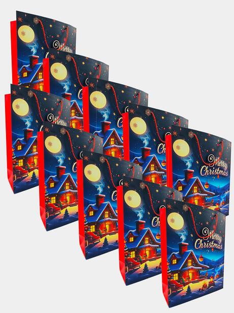 Zestaw torby prezentowe 10 sztuk