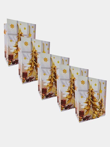 Torebki prezentowe zestaw 5 sztuk