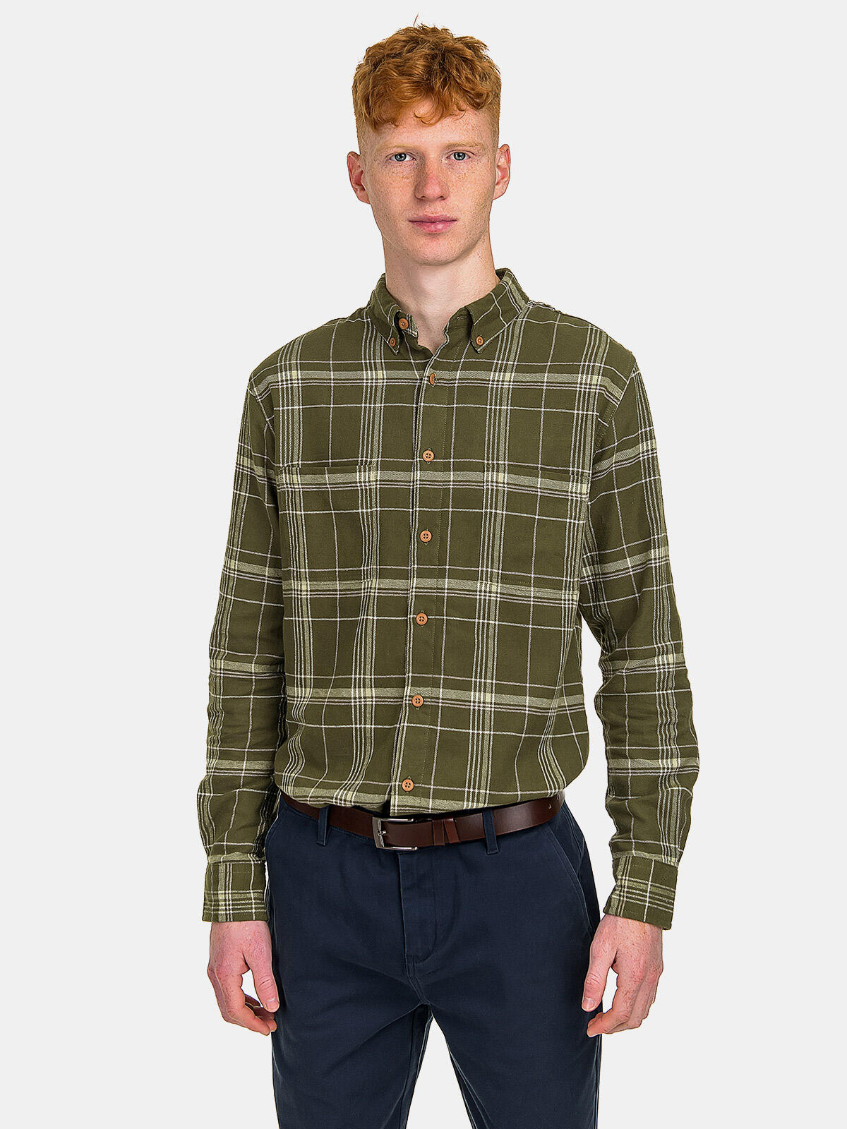 Koszula bawełniana w kratę