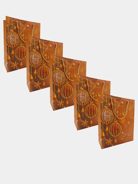 Torebki prezentowe zestaw 5 sztuk