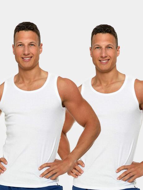 Podkoszulek bawełniany 2-pak S