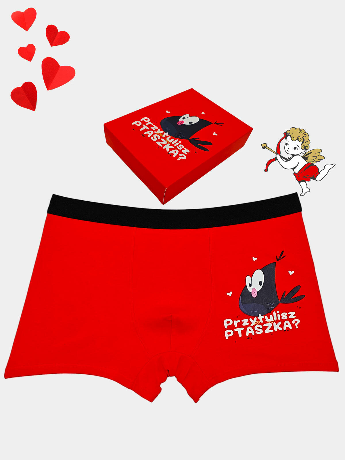 Bokserki walentynkowe 2-pak L