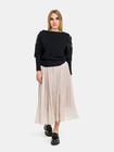 Sweter z ozdobnymi ramionami