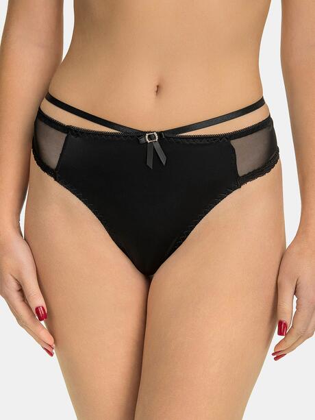 Stringi z ozdobnymi paskami