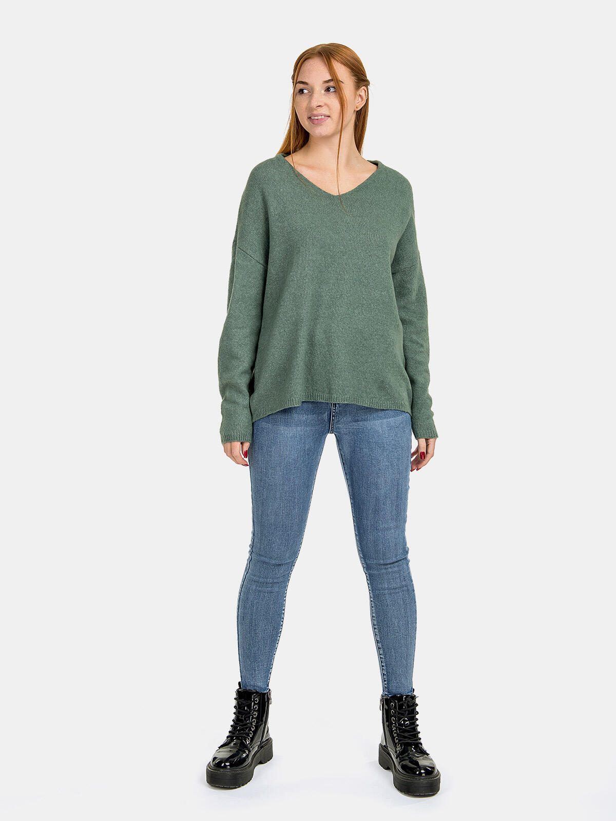 Casualowy sweter