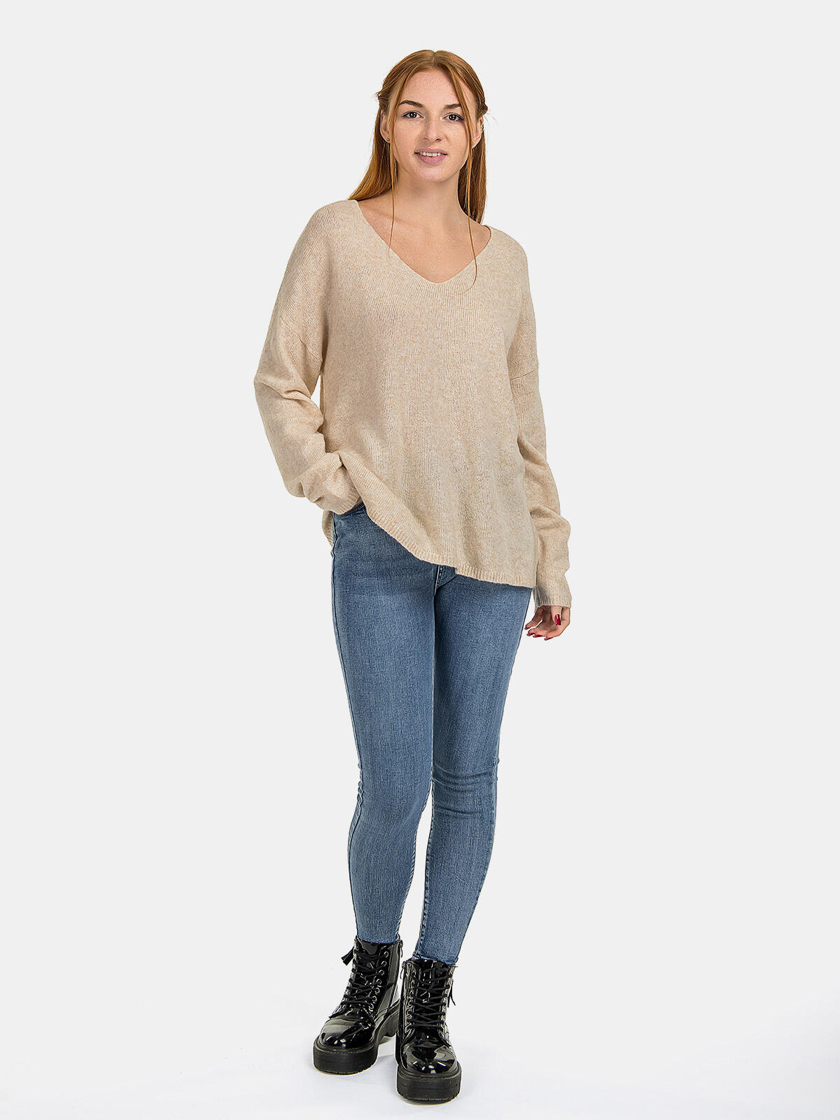 Casualowy sweter