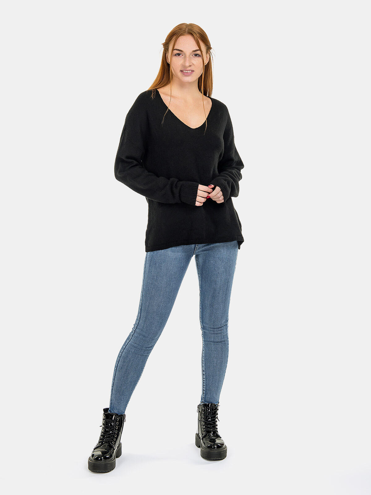 Casualowy sweter