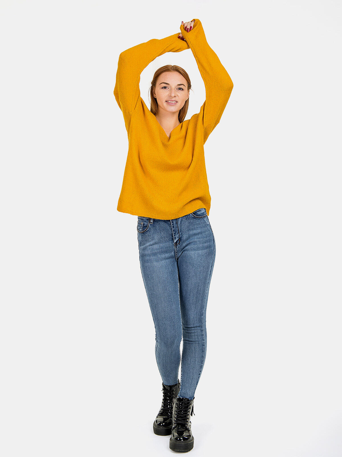 Casualowy sweter
