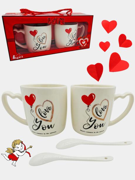 Kubki walentynkowe na prezent