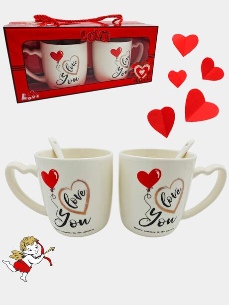 Kubki walentynkowe na prezent