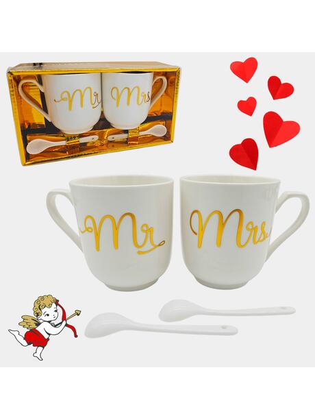 Zestaw 2 kubków MR & MRS