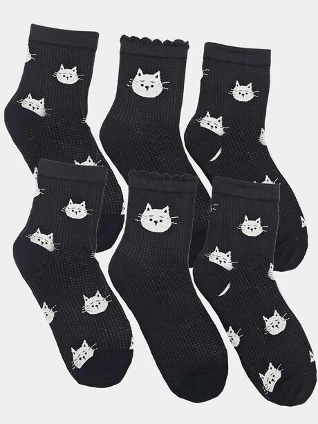 Bawełniane skarpety 6-pak 35-38