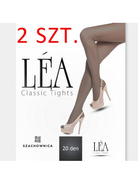 Rajstopy lycra 20 den 2/M Grafit 2-PAK