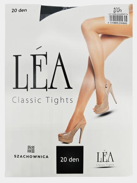 Rajstopy lycra 20 den 4/XL Grafit 3-PAK