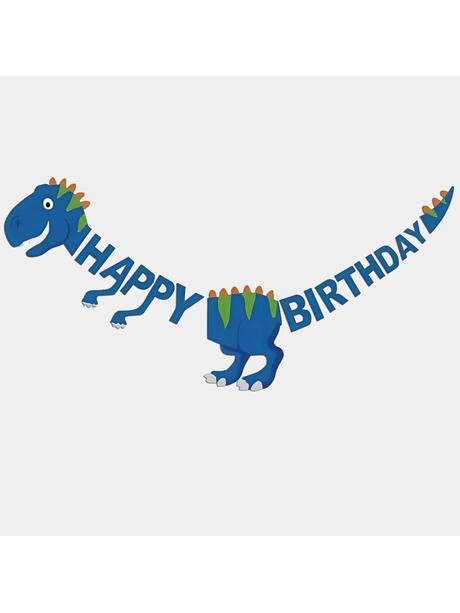 Girlanda urodzinowa dinozaur