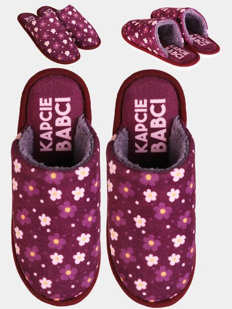 Ciepłe kapcie dla Babci