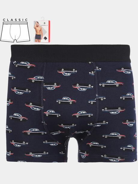 Bokserki męskie auta