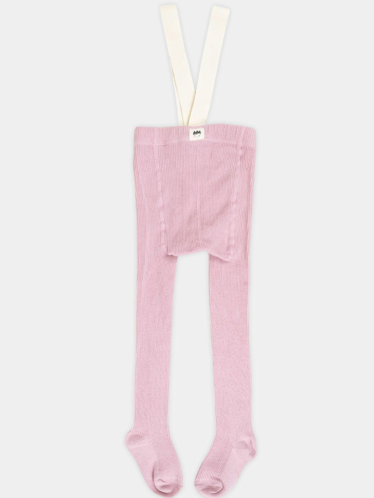 Rajstopy prążkowane z szelkami