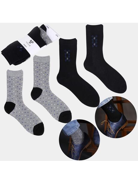 Eleganckie skarpety męskie 2-pak